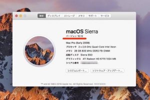 10.12をインストールした画像